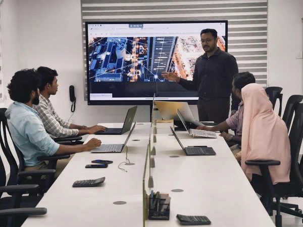 CA Rahul Krishnan at desk